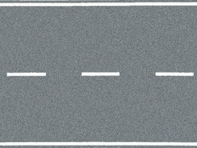Noch 60709 100 x 6.6 cm Country Road Grey Landscape Modelling
