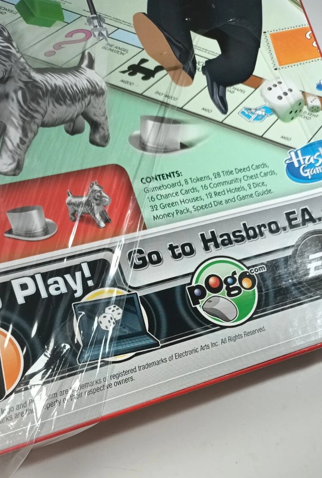 Monopoly Board Game by Hasbro Gaming with Cat Token ~ Sealed Family Board Game - Image 4 of 4
