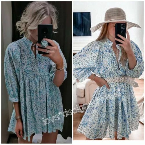 Vestidos de mujer azules Zara