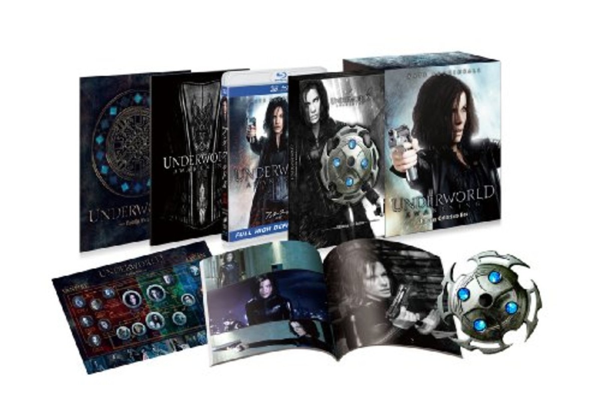 Underworld awakening Limited Collector's BOX 3D & 2D Blu-ray