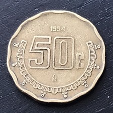 50 Centavos 1994 Mexiko 🇲🇽 KM# 549