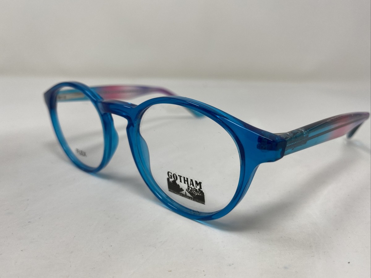 その他 Gotham Gotham Style #FLEX 62 RAINBOW 47-20-138 Blue Full Rim