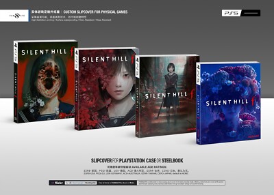 PS5 / STEELBOOK｜SILENT HILL f｜Custom Slipcover / Sleeve｜4