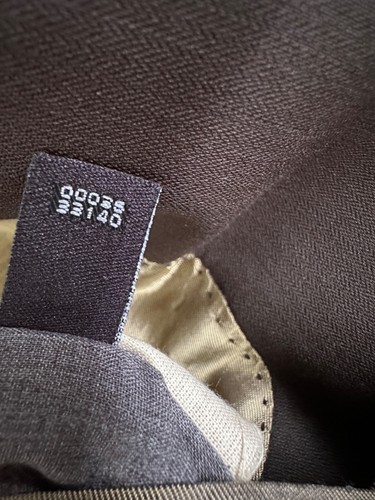 Ted Baker 2 Piece Wool Suit Khaki Green Jacket 42R Pants 36 (fit 38) - Picture 19 of 19
