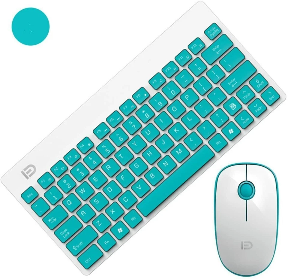 FD G1500 2.4GHz Wireless Whisper-Quiet Portable Keyboard and Mouse Combo No Lase - Image 3 of 4