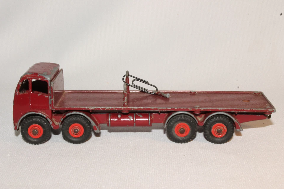 1950's Dinky #905 Foden Truck com correntes, vermelho marrom, original #2 - Imagem 2 de 4