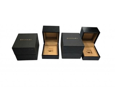 BVLGARI Logo Empty Jewelry Boxes Gift Boxes Set of 4 Pieces  display picture 2