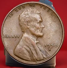 1950-S Lincoln Wheat Cent “Best Value on eBay" FAST SHIPPING