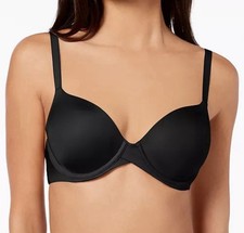 Maidenform One Fab Fit 2.0 T-Shirt Shaping Underwire Bra DM7543, Black, 36d, 48