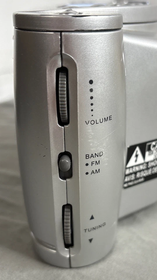 Emerson Research SmartSet CKS3528 Alarm Clock AM/FM Radio Time Projector Tested - Image 4 of 4