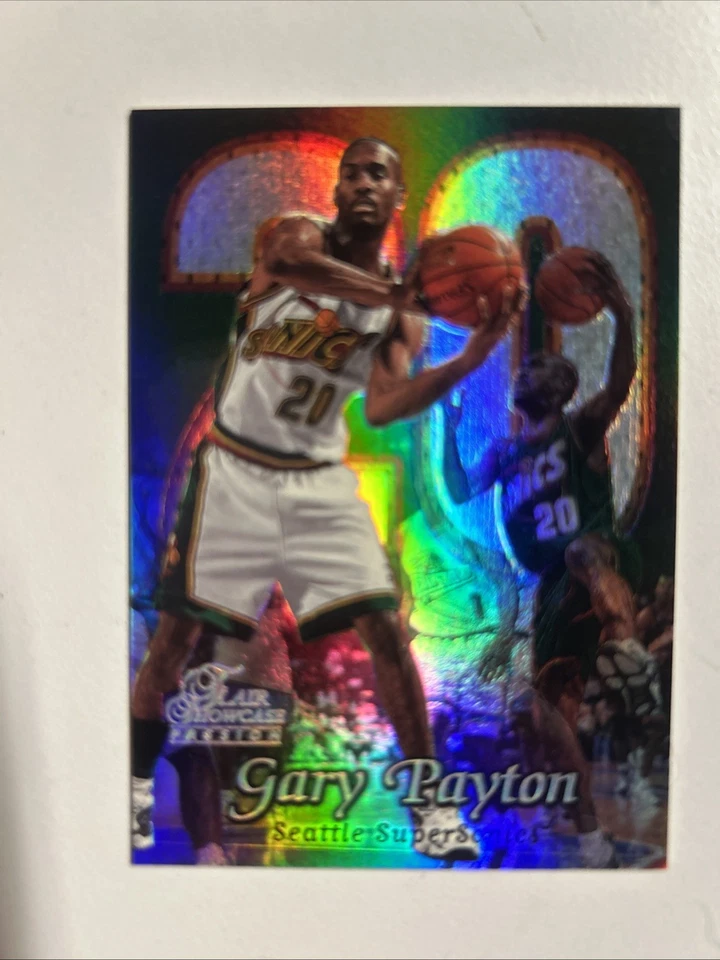 Flair Showcase Passion Legacy Edition #2 1998-99 37L Gary Payton n.º 84 de 99 Foto 3 de 4