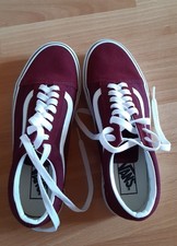 Vans Platform 40.5 Bordeaux Weiß