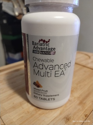#ad #ad Bariatric Advantage Chewable Advanced Multi EA High Potency Daily Multivitamin $35.00