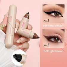 Double-ended Eye Liner Stamp Winged Eye End Stamp Waterproof Stencil Portable UK