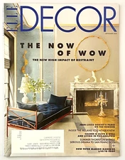 Elle Decor Magazine The Now Of Wow Jean-Louis Deniot September 2025 Issue