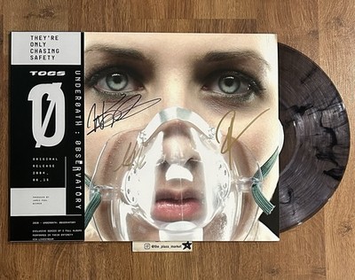 Signed Underoath They're Only Chasing Safety color vinyl record