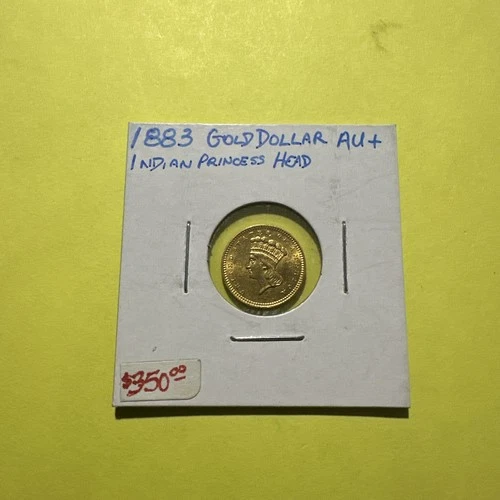 1883-P Gold Dollar — photo from the most recent tracked eBay sale