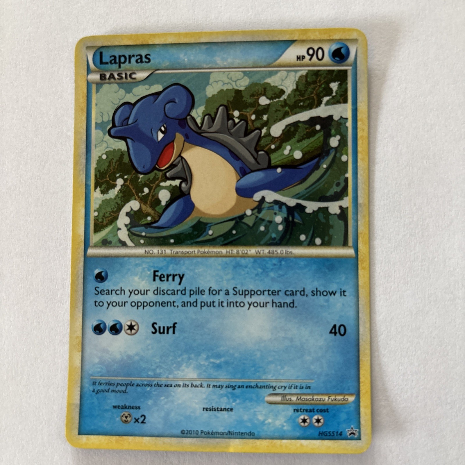 Lapras HGSS14 Hgss Holo