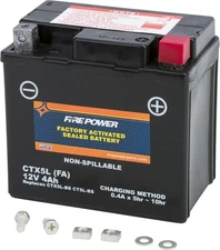 Fire Power Factory Activated Sealed Battery #CTX5L-BS(FA)