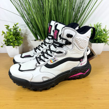 Vans Mte Crestline Nby Gore-tex Hiking Boots White Pride Mens 7 Womens Size 8.5