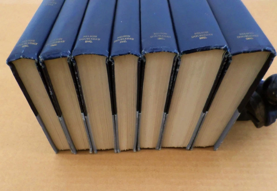 The Complete Novels Of Mark Twain 7 Volume Hardcover Book Set Nelson Doubleday - Image 4 of 4