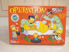 Operation The Simpsons Edition Board Game 2005 Milton Bradley 06789
