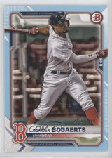 2021 Bowman Sky Blue Border 293/499 Xander Bogaerts #34 y0i