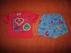 Baby Boy Clothes Sz 18 mo. 14 Pc Bundle Lot shorts tees tanks rompers overalls — photo 6