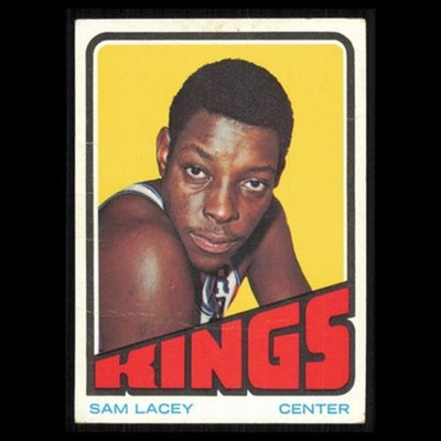 Sam Lacey #63 1972 Topps KC-Omaha Kings Basketball Card NBA Poor