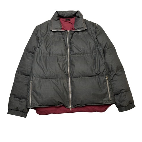 Marc Jacobs, Vintage Marc Jacobs 2 Way Convertible Puffer Jacket Vest Men's 52 Plaid