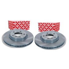 2x FEBI BILSTEIN BREMSSCHEIBEN 307mm INNENBELÜFTET VORNE passend für MINI