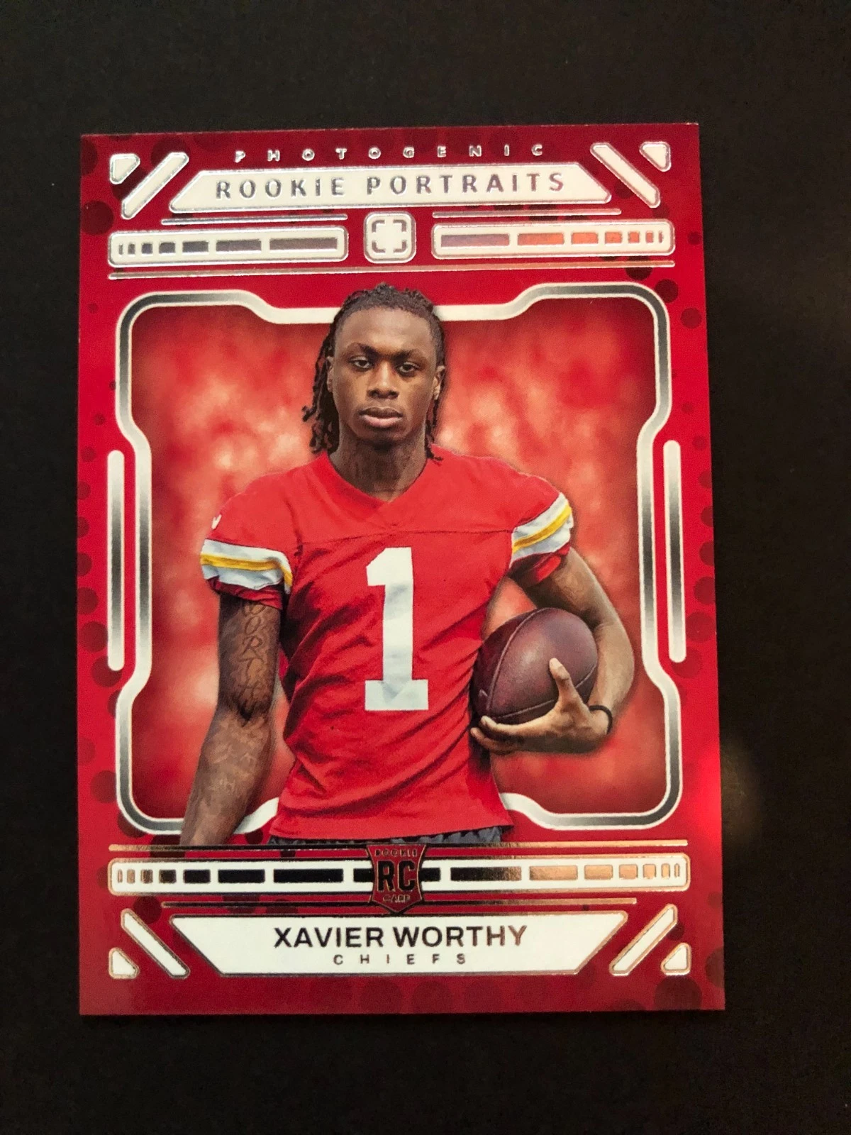 2024 Panini Photogenic - Rookie Portrait Xavier Worthy #200 (RC)