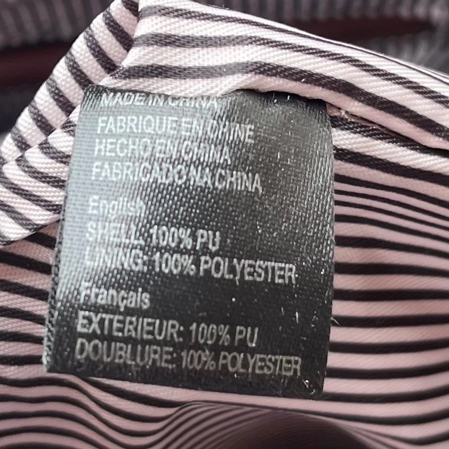 Deluxity Los Angeles Bolso de Hombro Bolso sin asas Cartera Bolso de mano 17x10x6 Nuevo con etiquetas 2 tonos marrón Foto 4 de 4