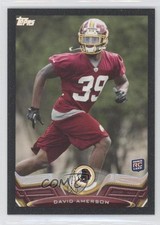 2013 Topps Black Border 32/58 David Amerson #376 2d7