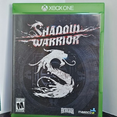 Shadow Warrior Xbox One Video Game Majesco Devolver Digital 2014 Physical Disc