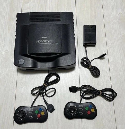 【TESTED】SNK NEO GEO CD Console System + Controller