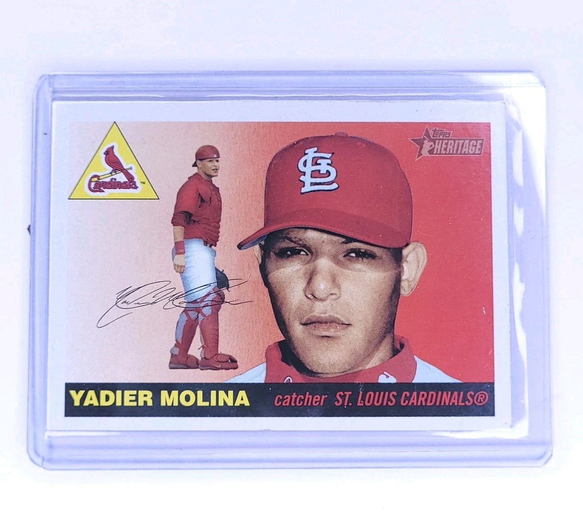 2004 Topps Heritage Yadier Molina Rookie RC #355 Cardinals