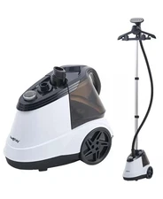 True & Tidy Pro Commercial Heavy-Duty 1800W Garment Steamer with 3 Steam Setting