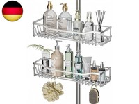 2 StüCk Duschablage Ohne Bohren,Edelstahl Badregal Duschregal Rostfrei,GroßE G