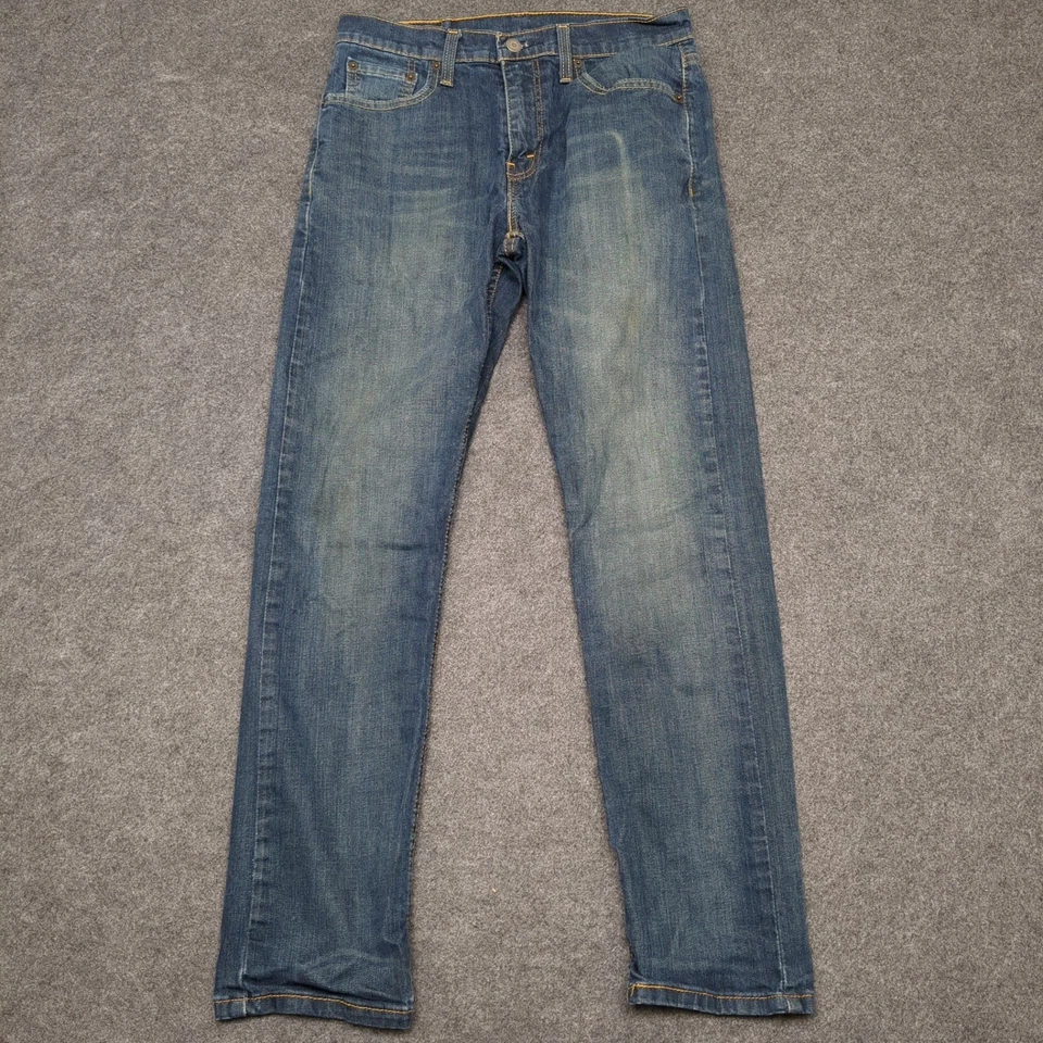 Levi Strauss & Co 502 Regular Taper Jeans Mens W30 L32 Blue Denim - Image 2 of 4