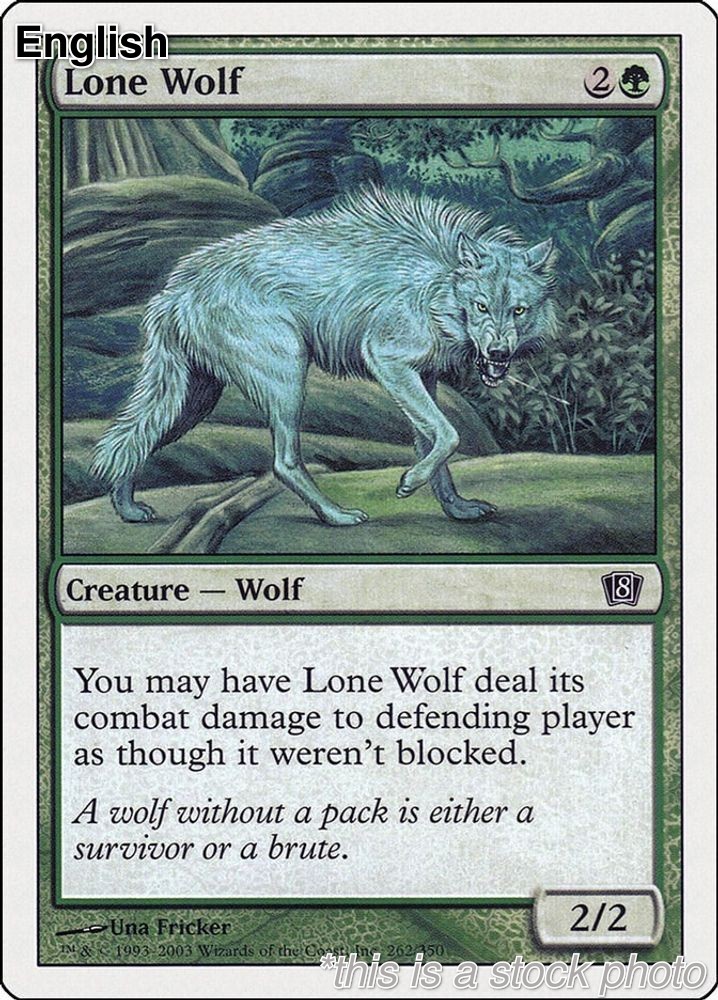 Lone Wolf [8ED - 262MagicLPCommonEN