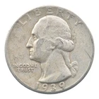 1939 Washington Quarter Estate Coin Collection *303