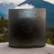 AC/DC -  Back In Black - Atlantic 1980 SD 16018 RL Vinyl LP Album