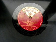 0535/ERIKA,AUF DER HEIDE BLÜHT EIN KLEINES BLÜMELEIN-Marsch-WWII-78rpm Schellack