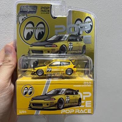 Pop Race ENIGMA Pandem Civic EG6 v1.5 Mooneyes Limited Edition Exclusive Blister