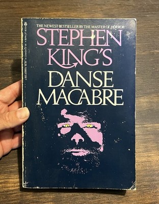 Danse Macabre Stephen King Vintage Horror Berkley 1st Large Paperback 1982