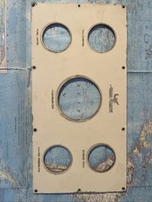 Vintage Mako Marine Dash Gauge Instrument Panel Vintage Mako Marine Dash Gauge Instrument Panel