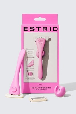 Estrid Rasierer Starterset, Damenrasierer Set (Guava)