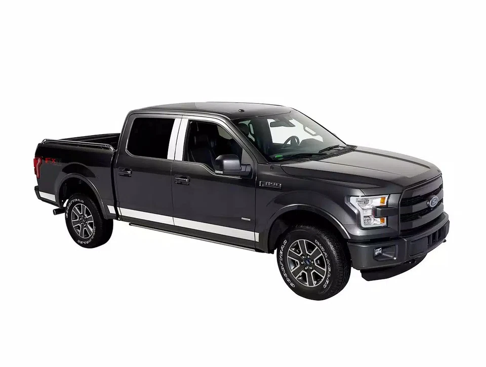 Putco Rocker panels For GMC Sierra 3500 2015-2016 8' Dually 8 Piece Kit 8 High - Изображение 4 из 4