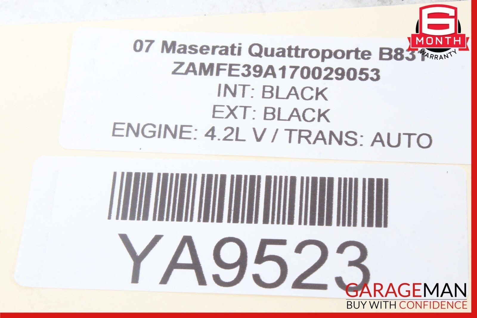 Maserati Quattroporte 2003-2013 FRONT+RIGHT Exterior door handle